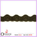 Plain Style Design with Good Quality Black Lace